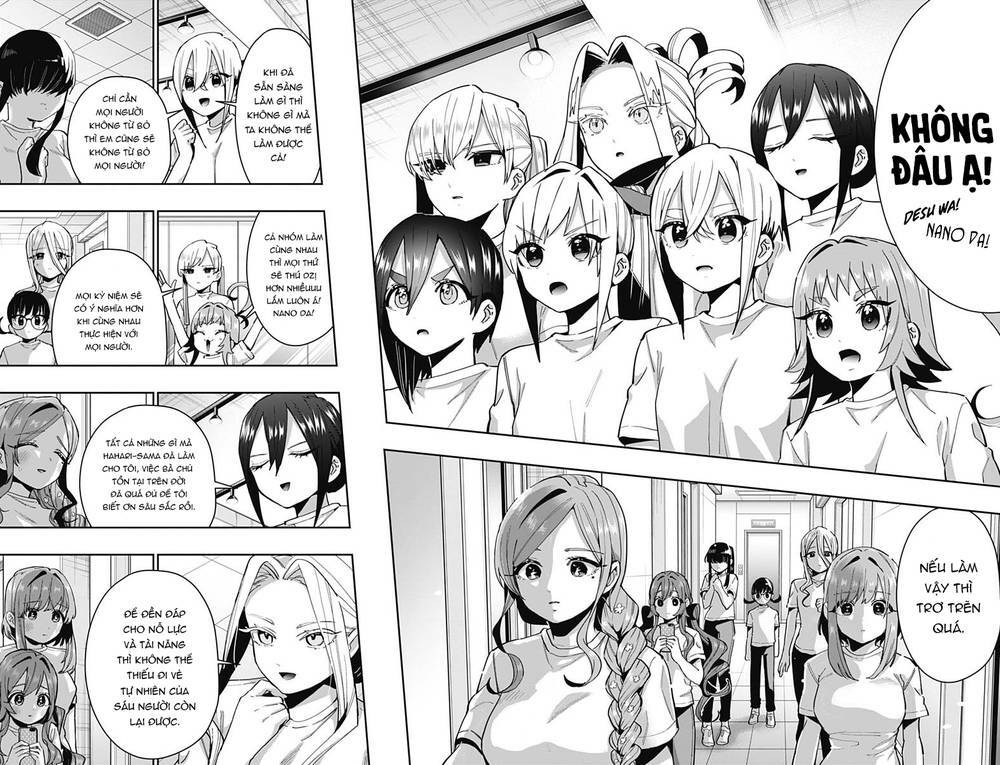 kimi no koto ga dai dai dai dai daisuki na 100-ri no kanojo chapter 62: dự án đào tạo idol của gia đình rentarou!!! - Next chapter 63: và giờ là sân khấu của gia đình rentarou!